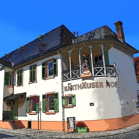 Hotel Karthaeuser Hof Floersheim am Main Exteriör bild